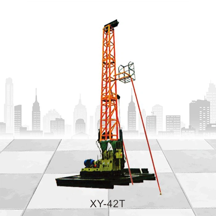 Plataforma de perforación de núcleo de husillo con torre de perforación