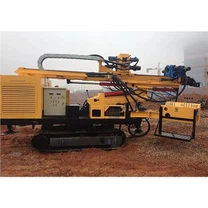 Plataforma de perforación hidráulica sobre orugas